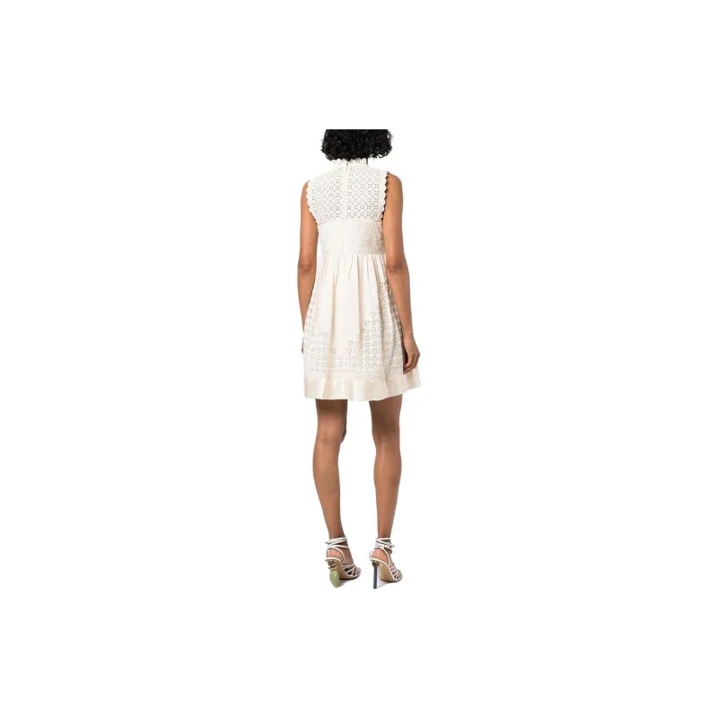 Ulla Johnson Sabrina Broderie Anglaise Mini Dress-2