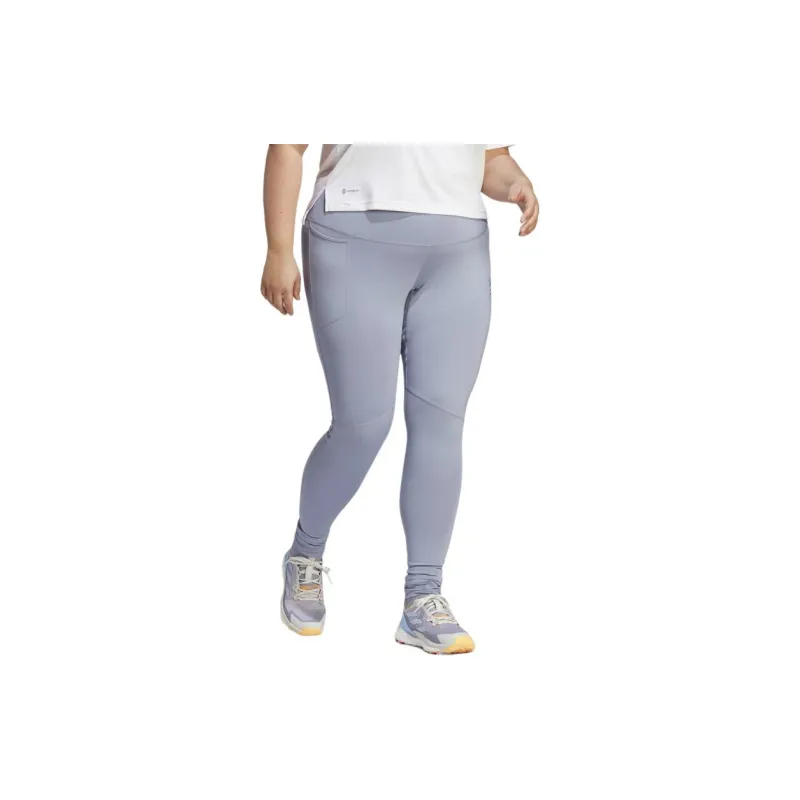 Adidas ULT MULTI LEGGINGS PLUS SIZE Leggings Women's Silver Purple-3