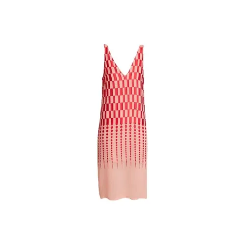 DRIES VAN NOTEN Sleeveless Dresses Women's Rose Red