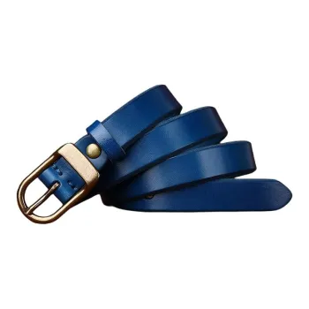 JEANSWEST Cow Leather Leather Belts Women's 2.4cm