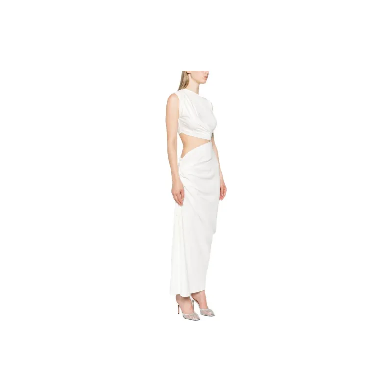 Christopher Esber Cut out Draped Maxi Dress-3