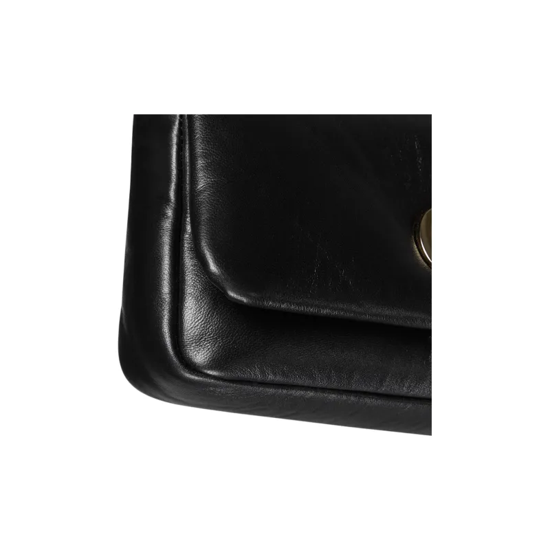 GUCCI Leather Shoulder Bag, Crossbody Bag, Handbag Mini Women's Black-6