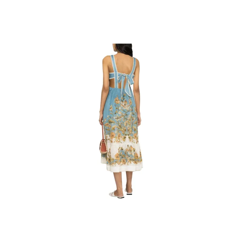 Zimmermann Sleeveless Dresses Women's Blue-2