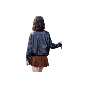 Yi Mengyuan Leather Jacket Women's