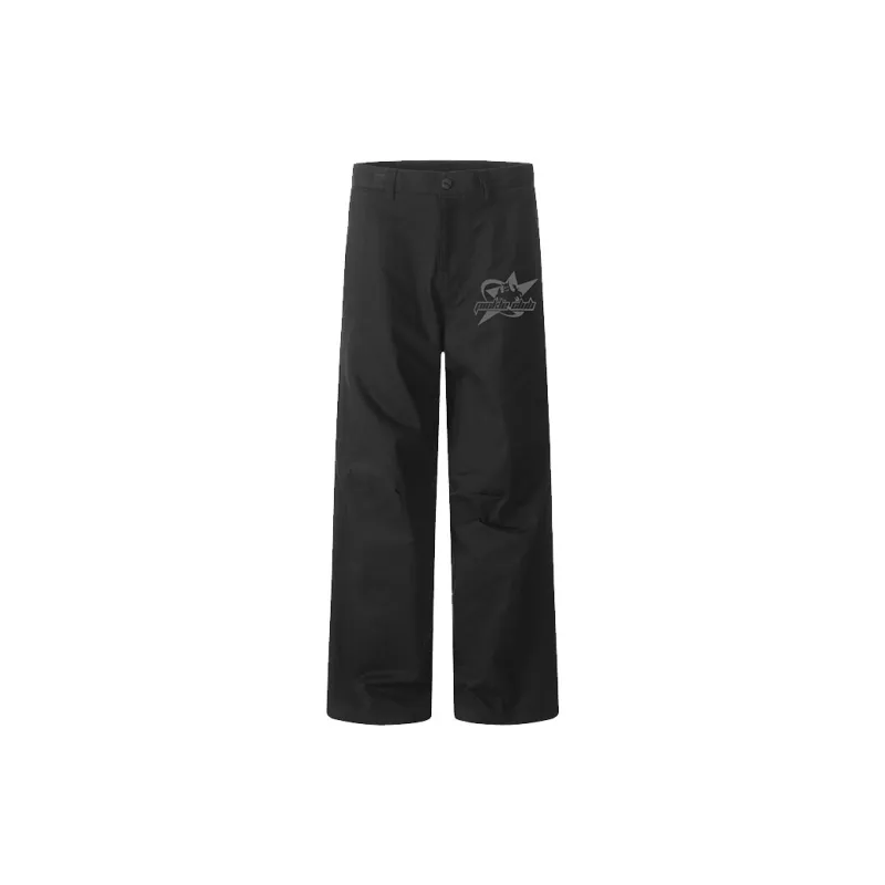 Beam Mix With Kimchi Casual Pants Unisex Gray Green-9