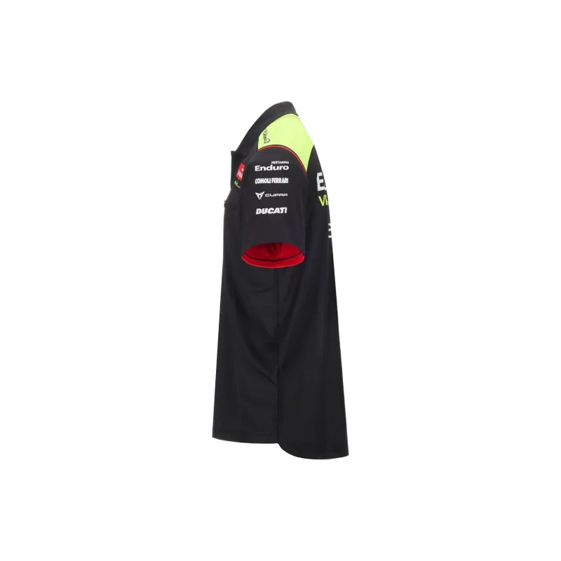 Kappa x VR46 LIANMINGKUAN Polo Shirt Men's Black-2