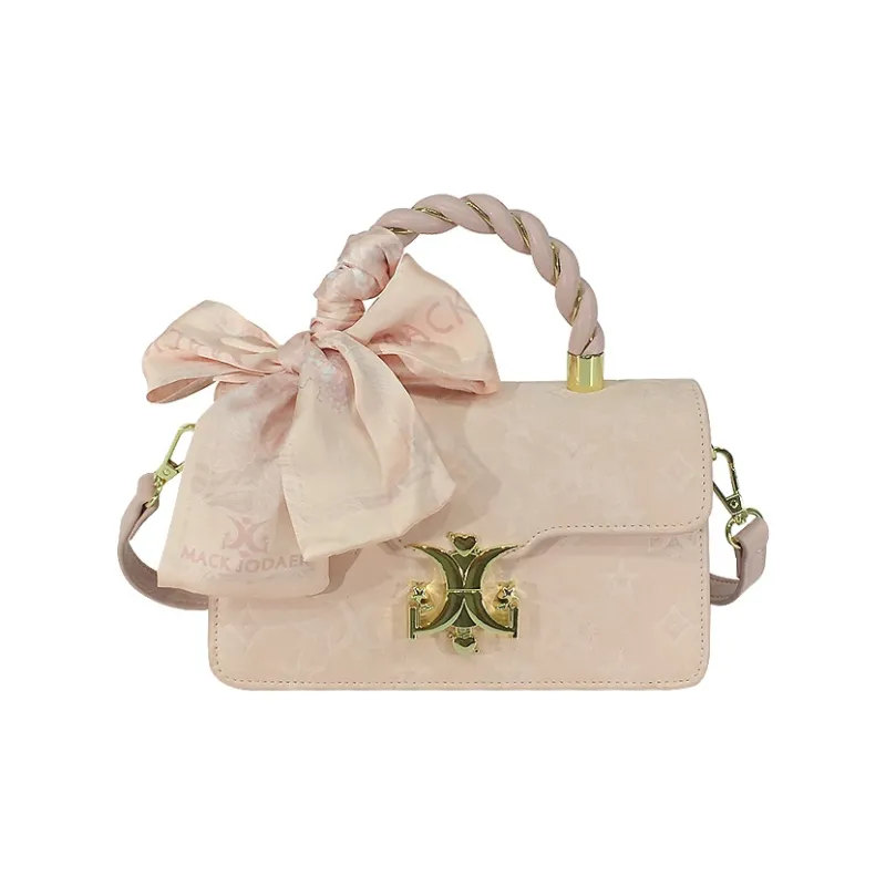 MACK JODAER Synthetic Leather Handbag Women's Peach Blossom-1