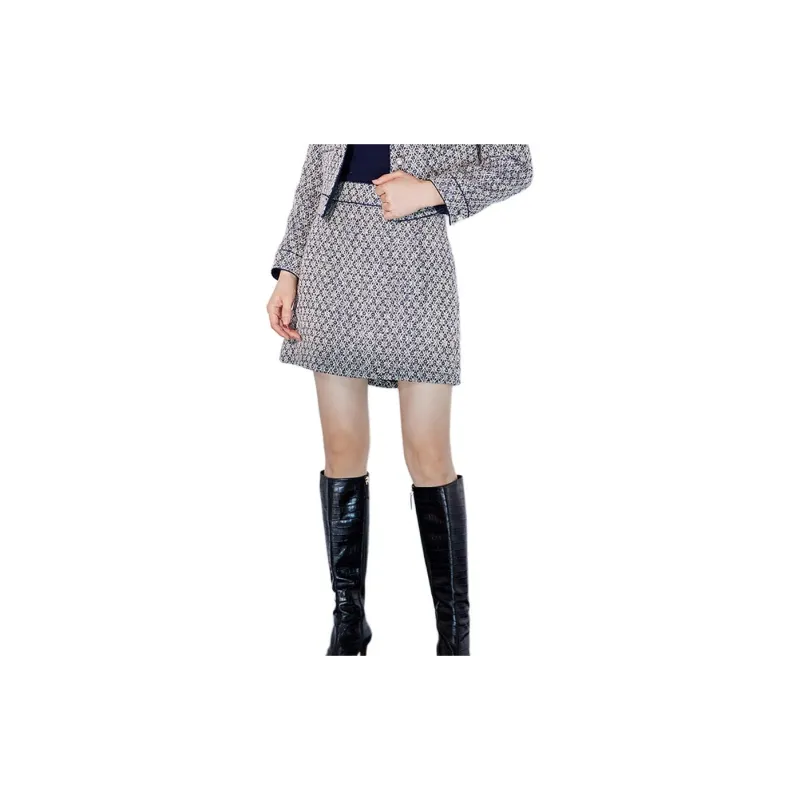 BBLLUUEE Casual Short Skirts Women's Ink Blue-0