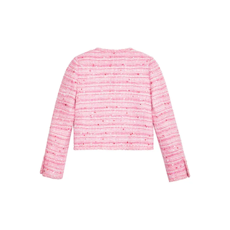 TCH Cropped Coats Women's Pink-1