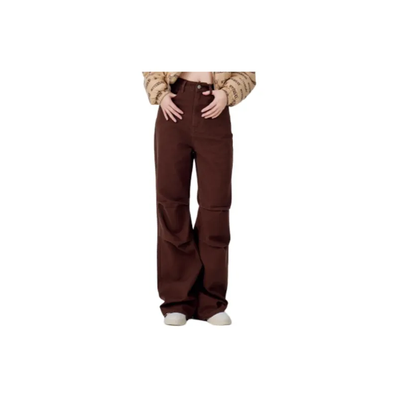 BETTERSAY Casual Pants Women's Coffee-2