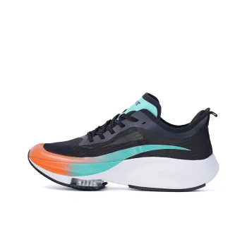 VOIT Running Shoes Unisex Low Top Black Rainbow