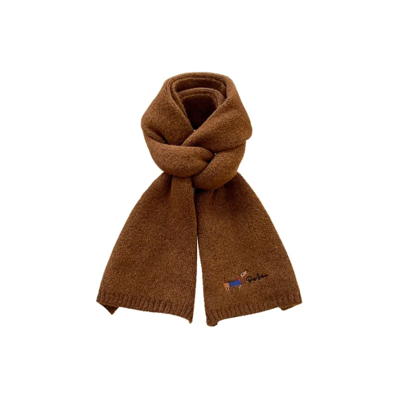 STUFFER Contains Wool Knit Scarves Unisex-19
