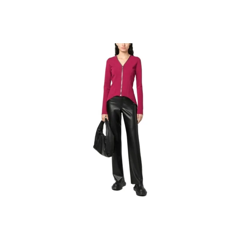 RICK OWENS Handkerchief hem Zip up Jacket-1