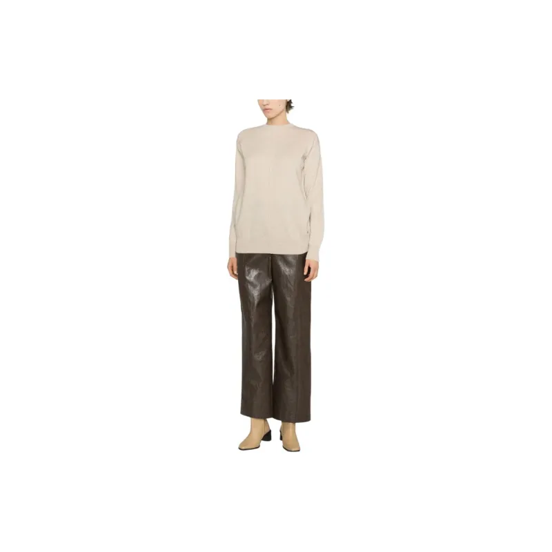 Lorena Antoniazzi Front Seam Knitted Sweater-1