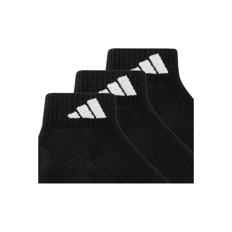 Adidas Sports Ankle Socks Unisex Black 6 Pack-3