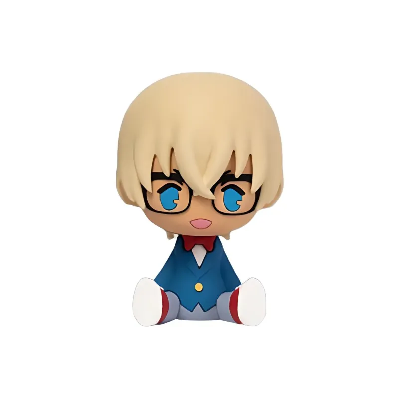 BANDAI Conan Edogawa Detective Conan Halloween's Bride B Reward Conan Edogawa Tooru Amuro Chibi Figures Black-1