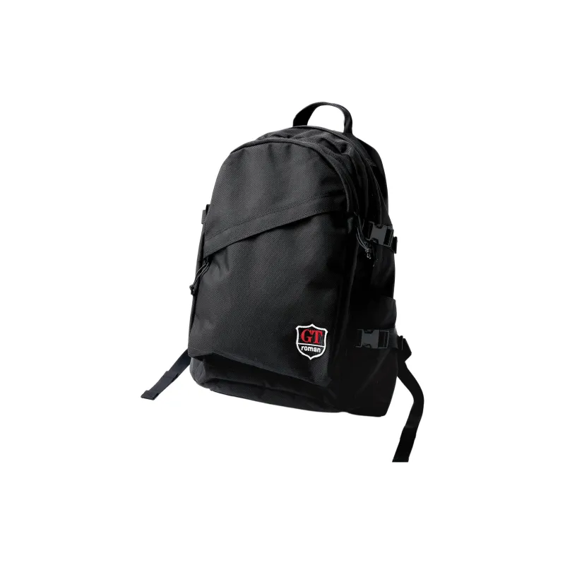 BALLISTICS Nylon Backpack Unisex Black/Gold/Comics Pattern-0
