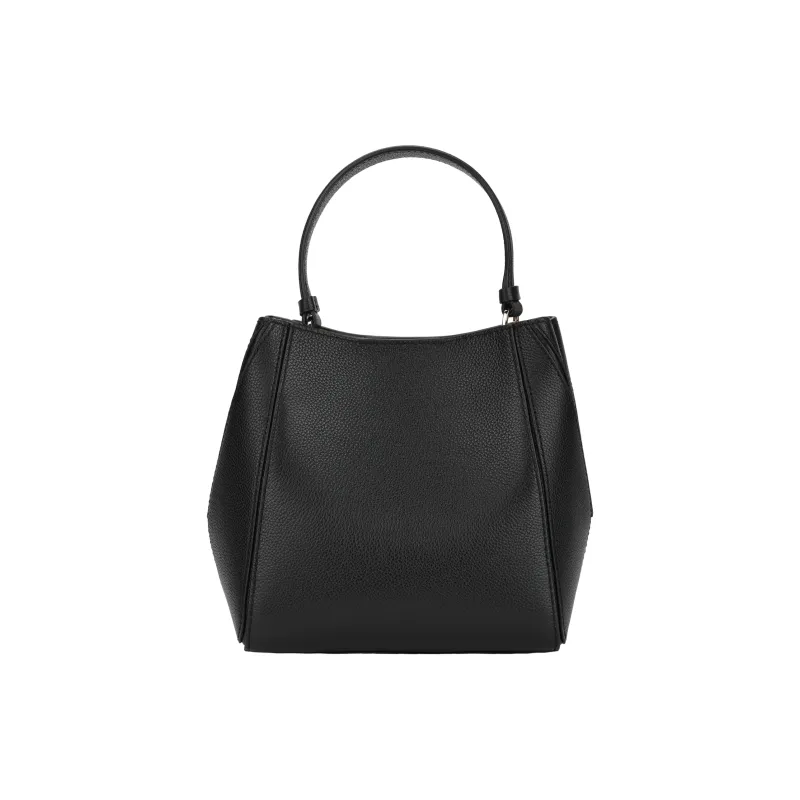 TORY BURCH McGraw Small Bucket Bag Black-4