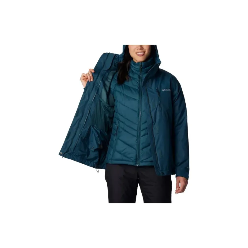 Columbia Windbreaker Jackets Women's Dark Blue-5