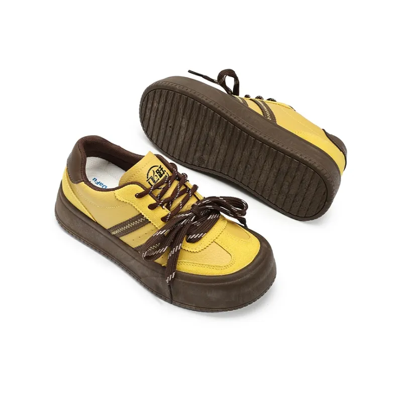 Dafu Leaps Forward German Army Trainers Anti-Slip And Wear-Resistant Breathable Low-Top Skateboard Shoes Women's-8