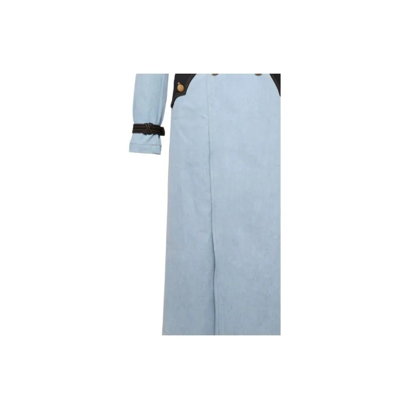 Fleur Du Mal Denim Trench Coat-4