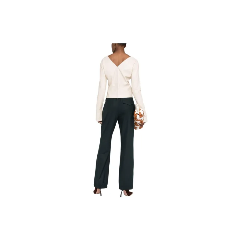 NANUSHKA Gathered Waist Trousers-2