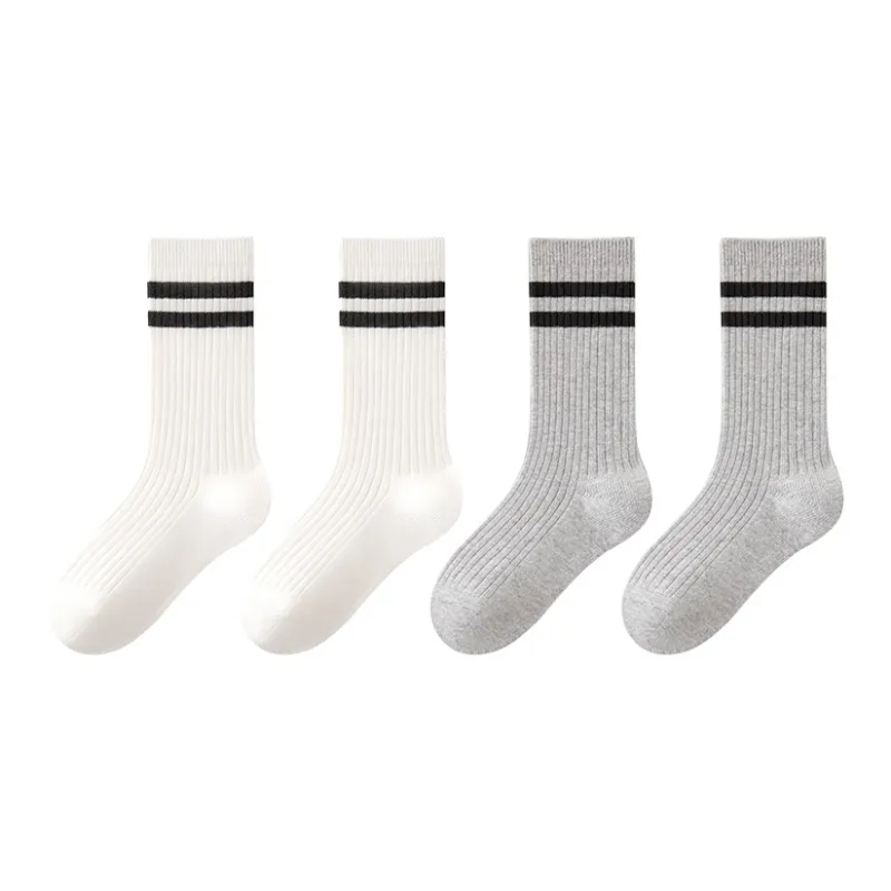 B&C.Room Mid Calf Socks Unisex 4 Pack-4