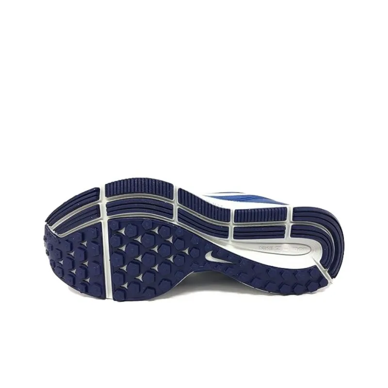 Nike Air Zoom Pegasus 34 Wear-Resistant Coverage Low-Top Casual Running Shoes Women's Dark Blue-4