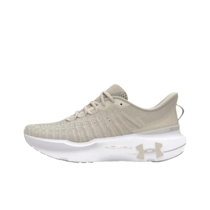 Under Armour Infinite Elite Anti Slip Wear Resistant Low Top Casual Running Shoes Men's Beige-0