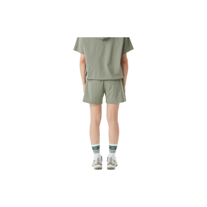 KOLON SPORT Casual Shorts Women's Grey Khaki-4