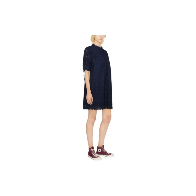 Polo Ralph Lauren Broderie Anglaise Cotton Minidress-2