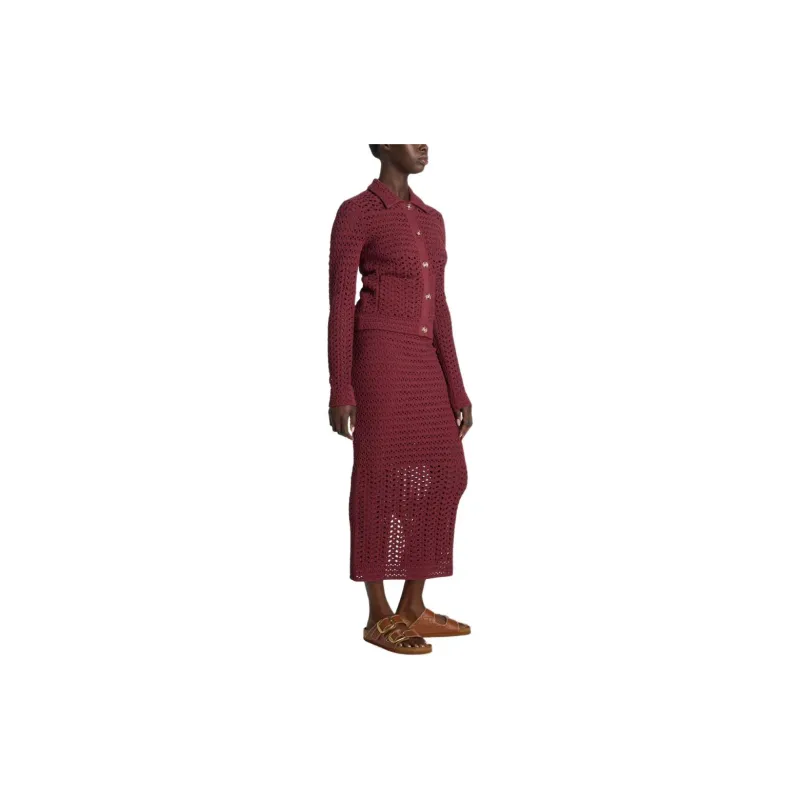 St. John Crochet-knit Cardigan-3