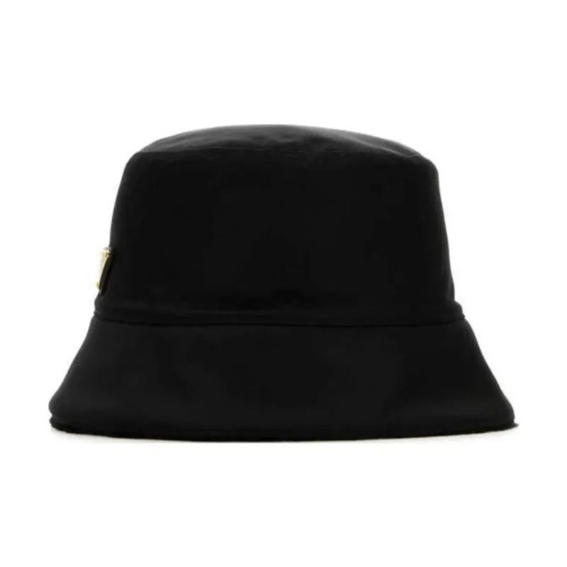 PRADA Recycled Nylon Bucket Hats Women's Black-1