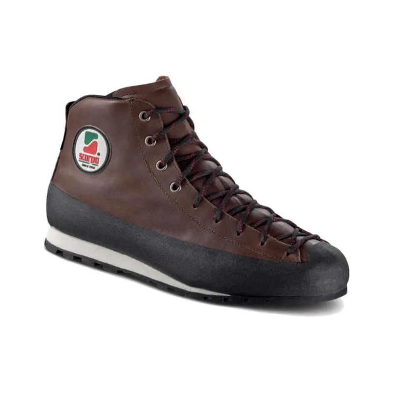 SCARPA Curtain Call Zero8 GTX Anti-Slip Wear-Resistant Mid-Top Casual Shoes Unisex Brown-1
