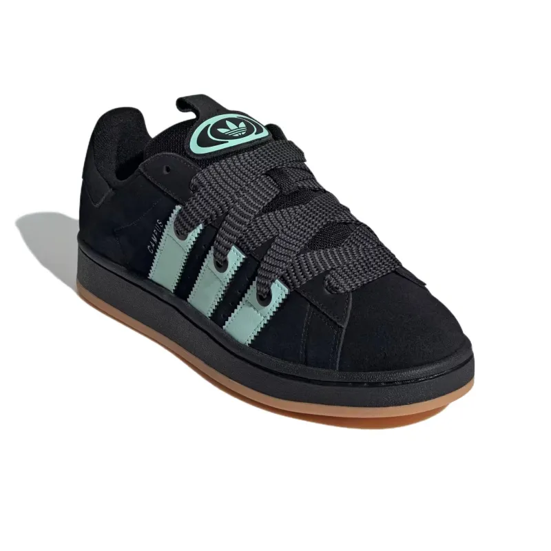 Adidas Campus 00s Core Black Turqoise-2