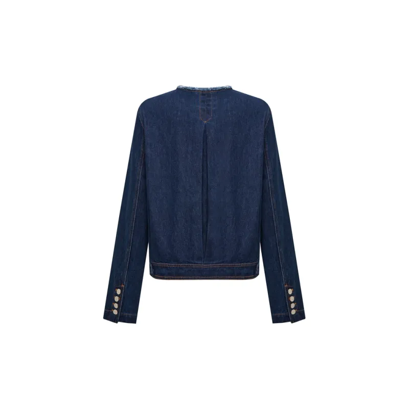 Lost In Echo Cropped Coats Women's-3