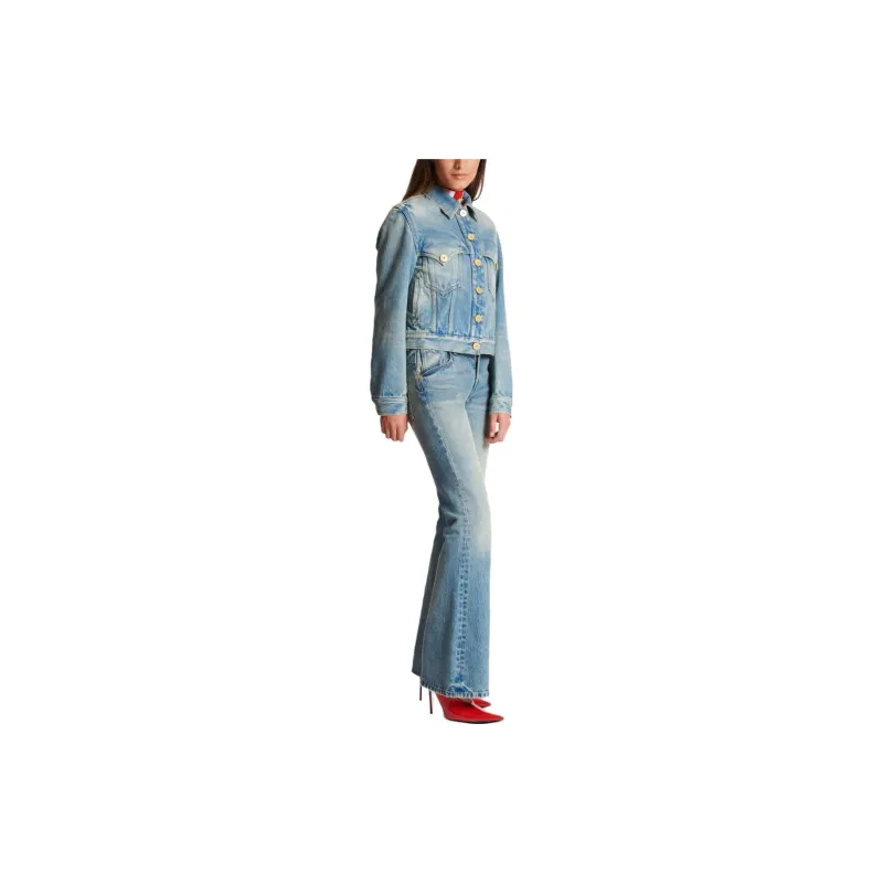 BALMAIN Vintage Denim Jacket-3