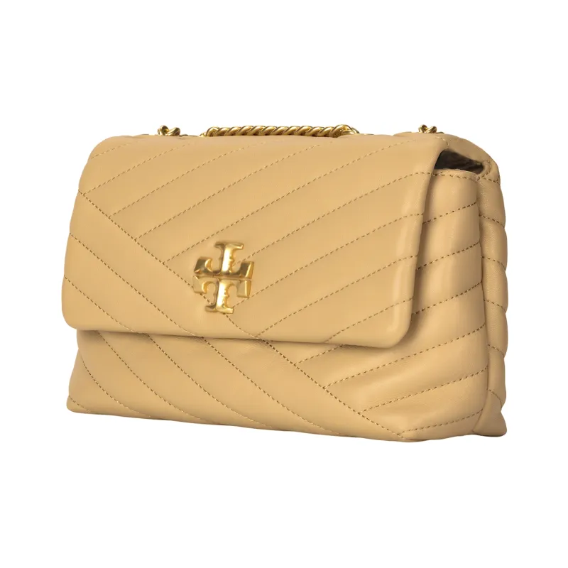 TORY BURCH Kira Sheepskin Crossbody Bag, Shoulder Bag Trumpets Women's Light Umber-1