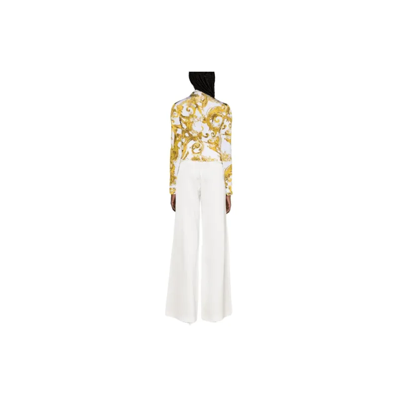 VERSACE JEANS COUTURE Watercolour Couture Barocco print Shirt-2