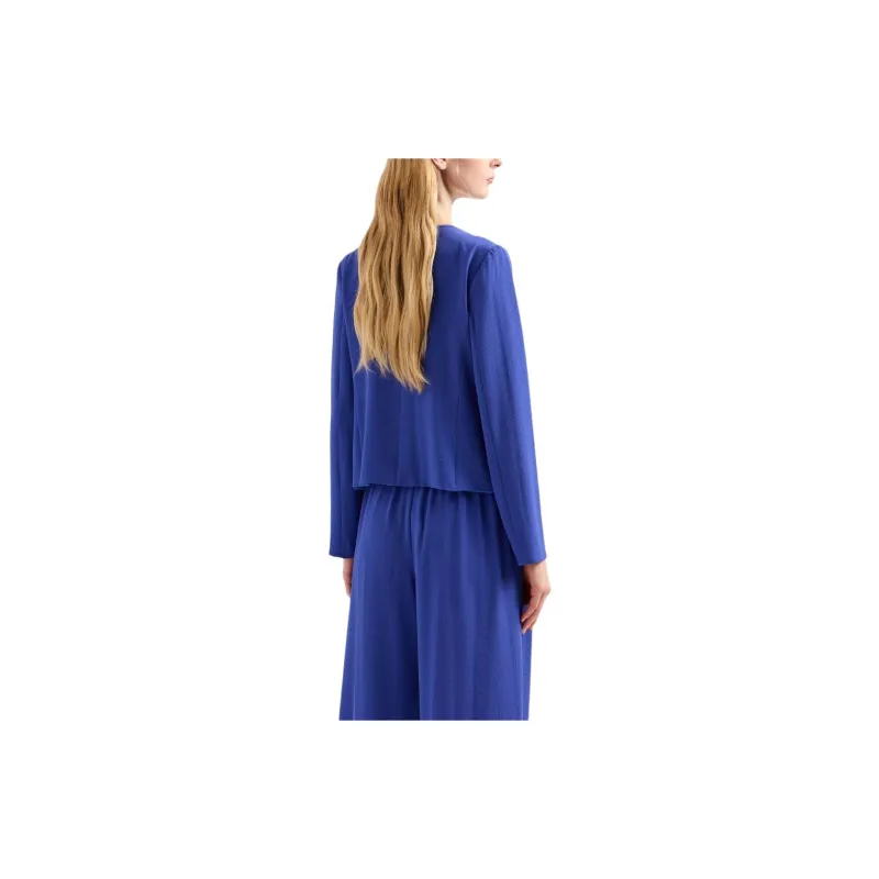 EMPORIO ARMANI Wrap Ruffle Jacket-2