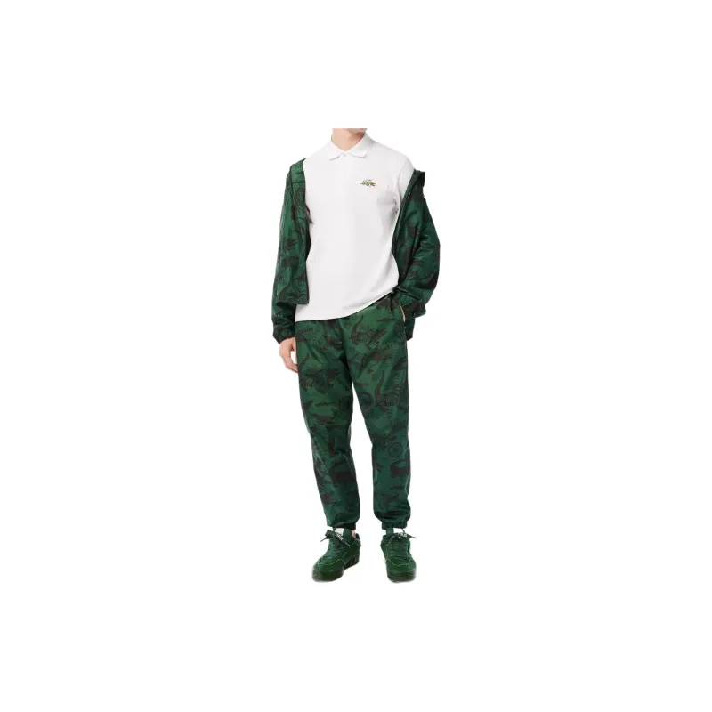 LACOSTE Logo-patch Organic Cotton Polo Top-2