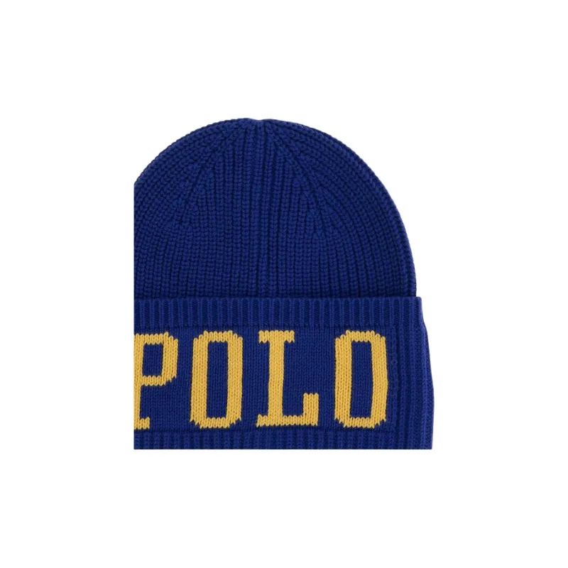 Polo Ralph Lauren Logo Intarsia Knit Beanie-2