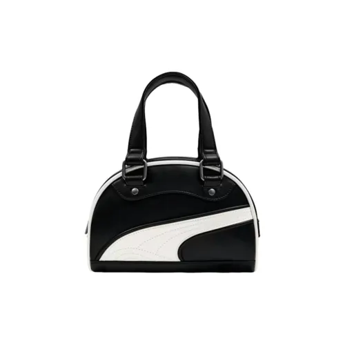 PUMA PU Shoulder Bag, Crossbody Bag, Handbag Mini Women's Black