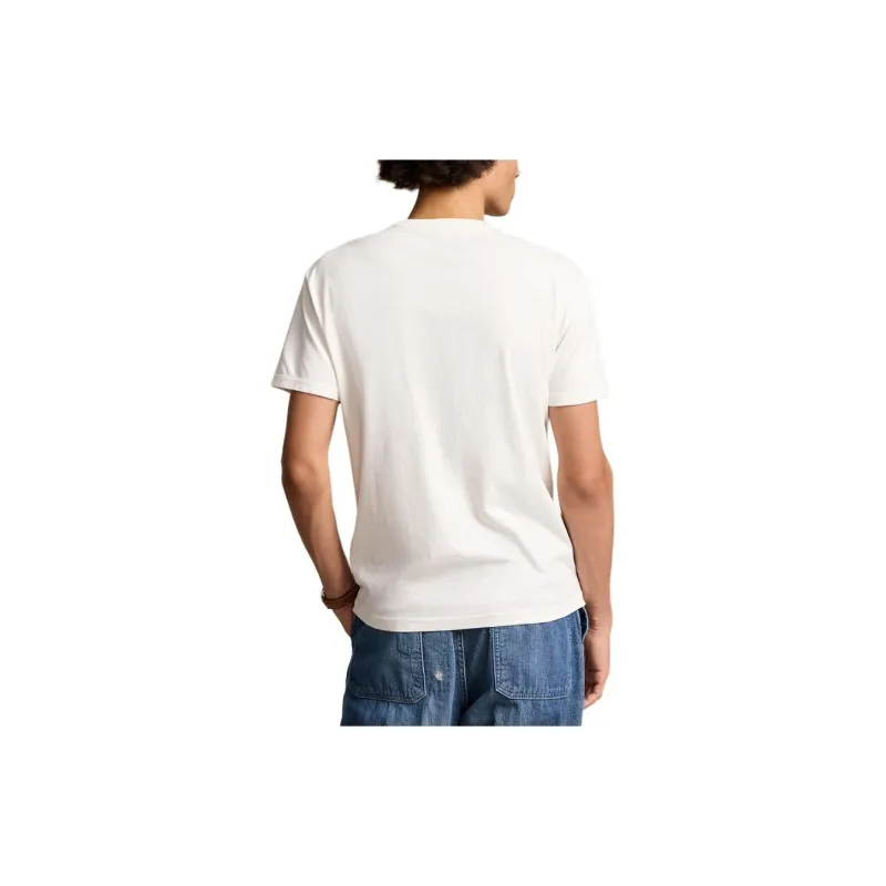 Polo Ralph Lauren SS24 T-Shirt Men's Nivis Island Ecru-3