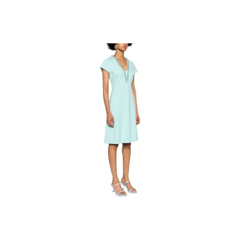 Dorothee Schumacher Punto Milano Midi Dress-3