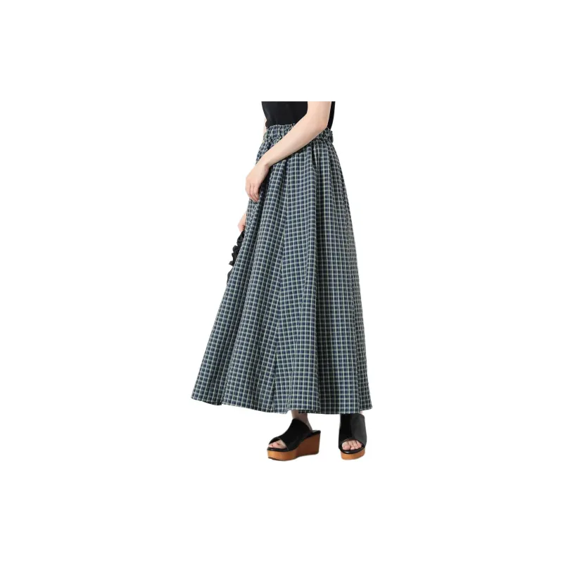Beams Casual Long Skirt Women's-5