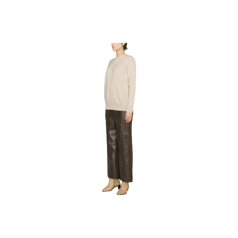 Lorena Antoniazzi Front Seam Knitted Sweater-3