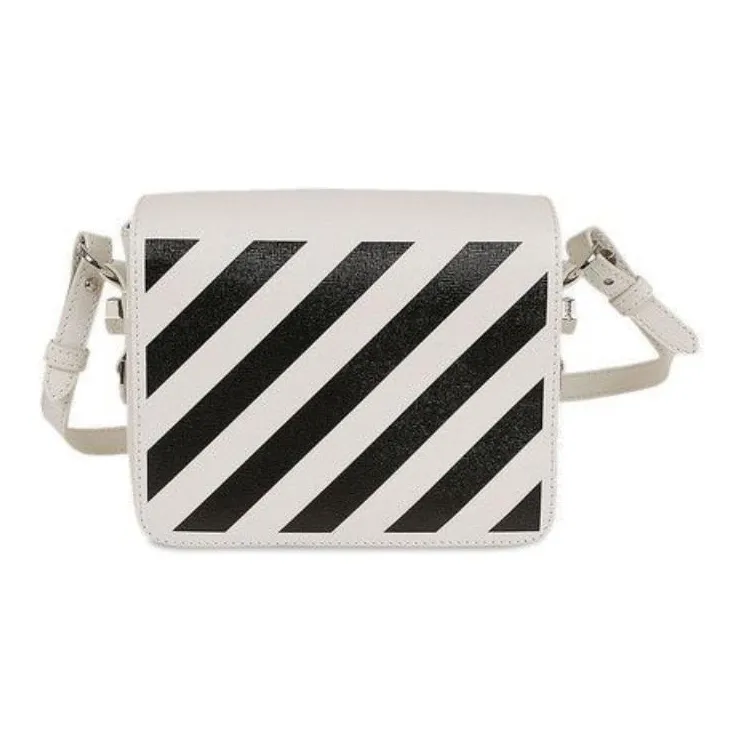 OFF-WHITE PU Shoulder Bag Crossbody Bag Handbag Mini Women's White-1
