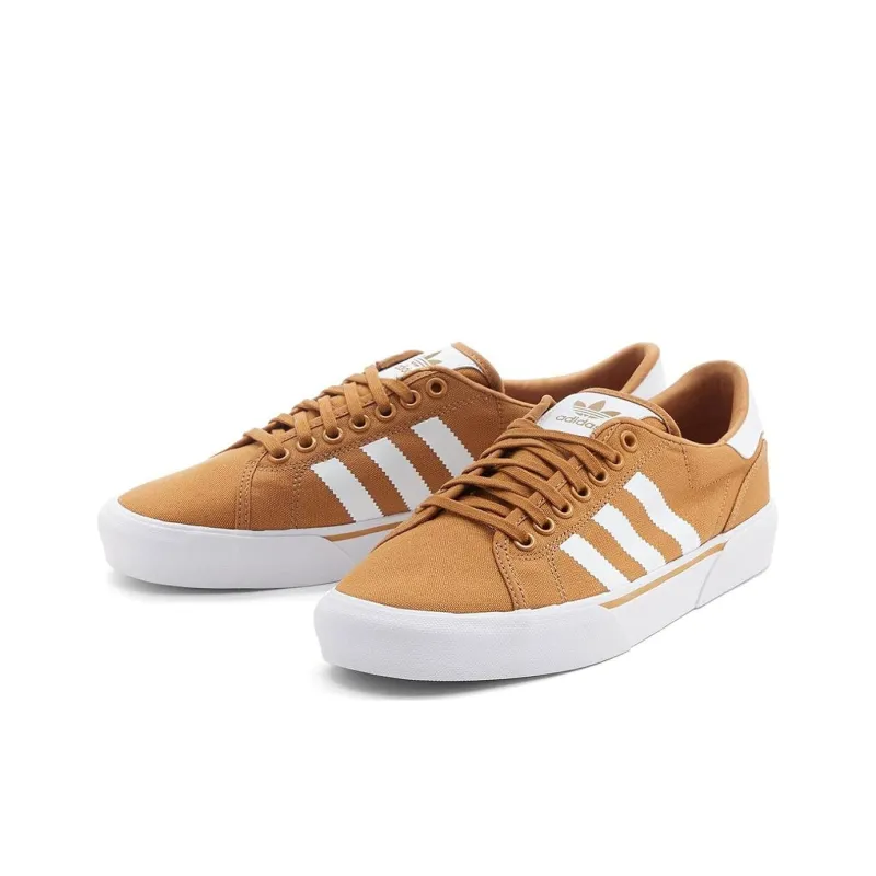 Adidas Originals Abaca Anti-Slip Wear-Resistant Low-Top Skateboard Shoes Unisex Yellow-2