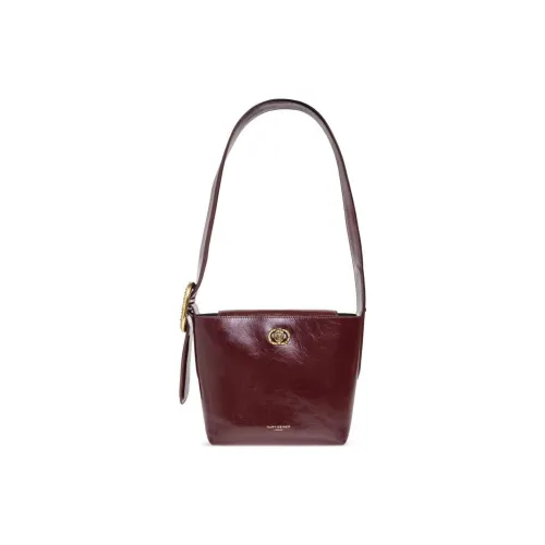Kurt Geiger London Patent Leather Shoulder Bag Small Size Women's Red